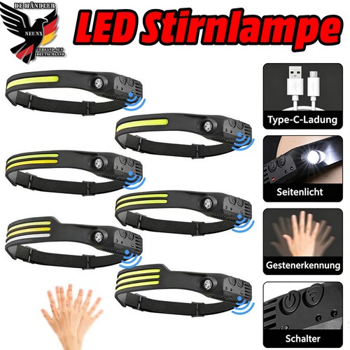 Led stirnlampe cob kopflampe - led,