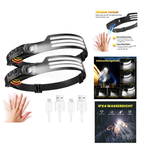 Stirnlampe led wiederaufladbar - led,