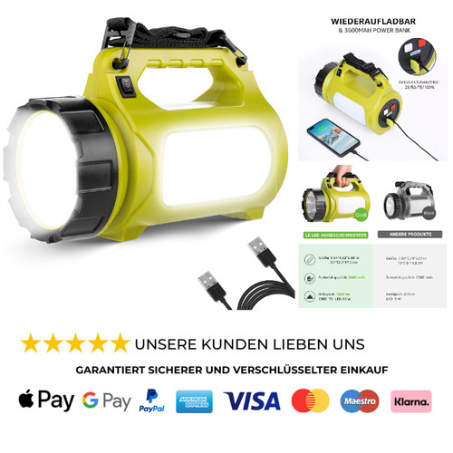Led handscheinwerfer 1000 - led,