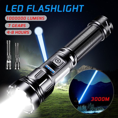 1000000 lumen taschenlampe cob - 1000000,